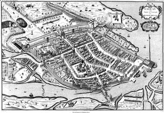 Old Map of Galway