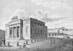 Court House - From Hardiman's 19th century History of Galway