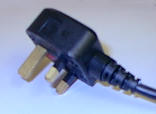 3 pin UK/Irish mains plug